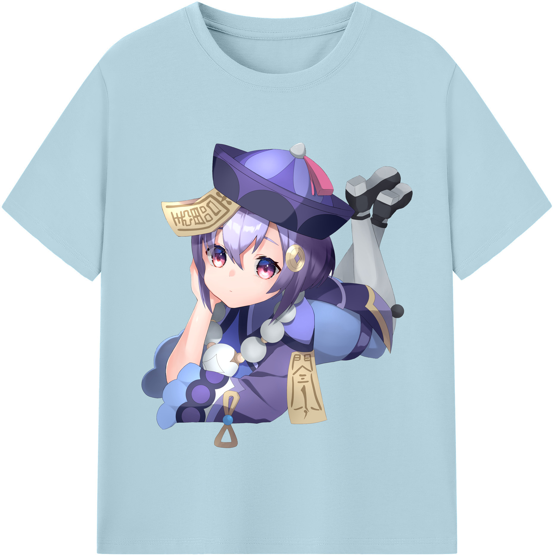 げんし神 七七 なな  genshin Nana 綿100％半袖Tシャツ（フロントプリント）
